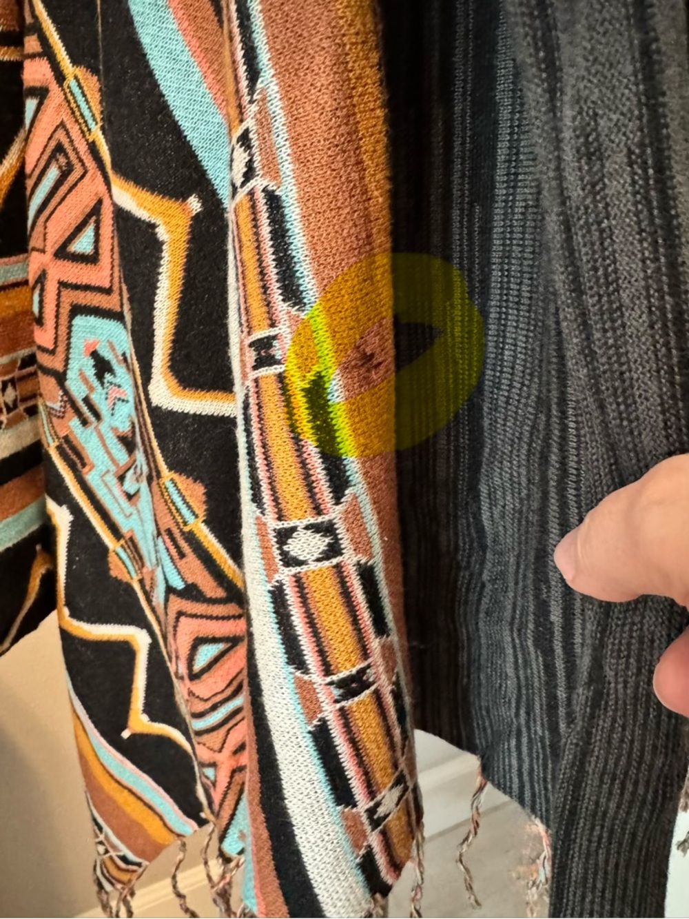 Billabong Dreamchaser Aztec Southwest Cardigan Fringe Open
Front Boho Festival S - Picture 5 of 6